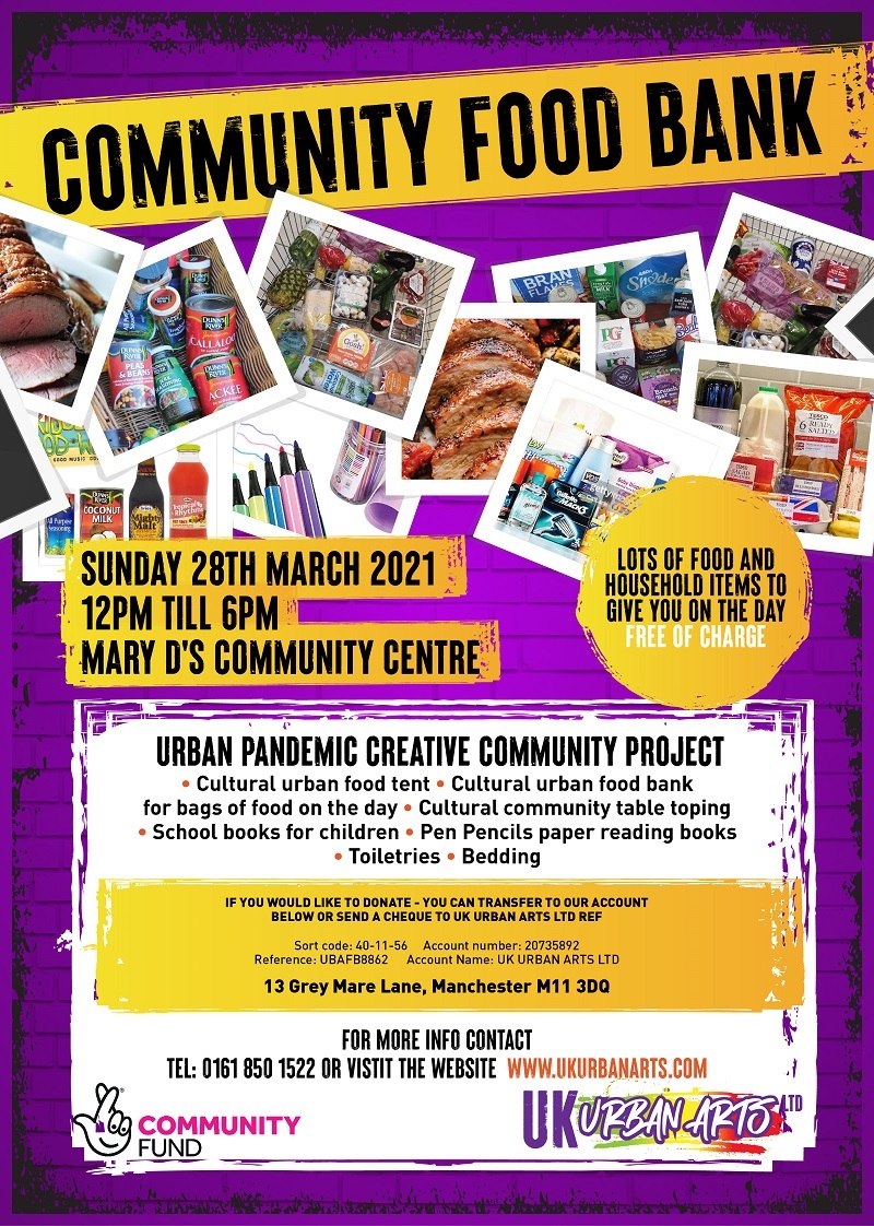 UK Urban Arts Food Bank Delivery UK Urban Arts Food Bank Delivery